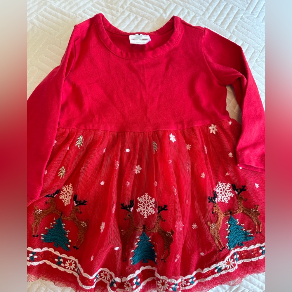 Hanna Andersson Christmas dress.